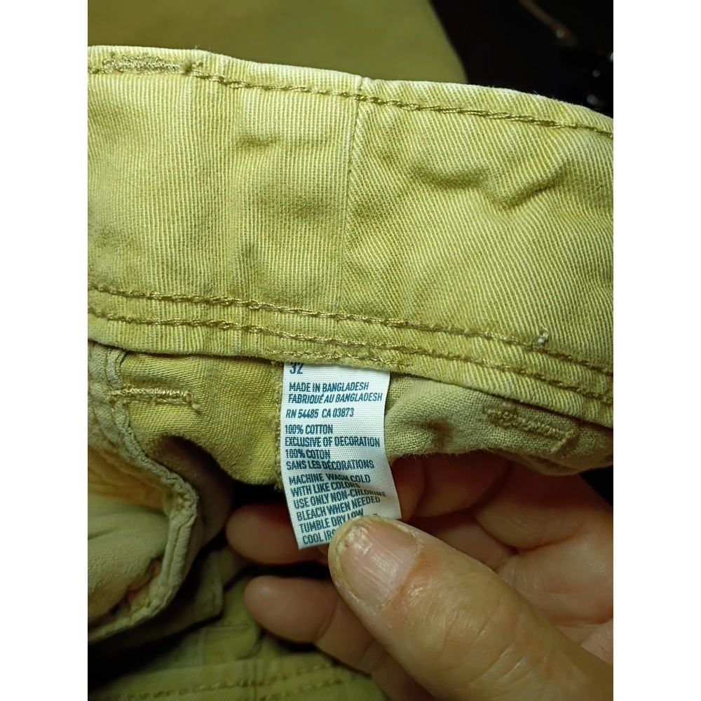 American Eagle Outfitters Longboard Shorts Mens 32 Beige Skater Grunge Bermuda - Picture 3 of 10